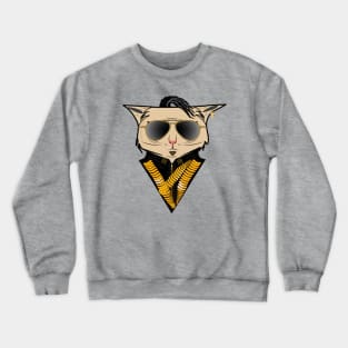 SkinnyCatzzz, What's your Persona? MJ cat Crewneck Sweatshirt